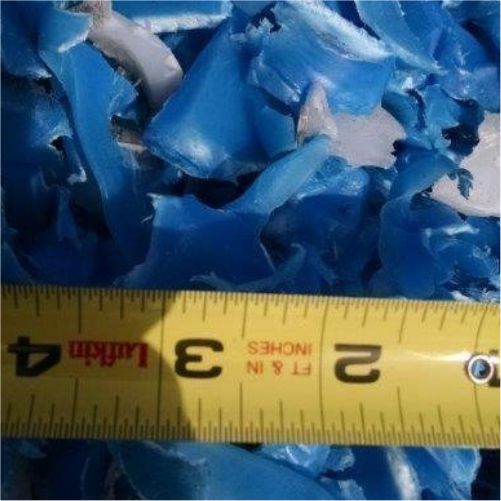 HDPE Blue Drum Regrind Scrap - Action Scrap Trading Inc.